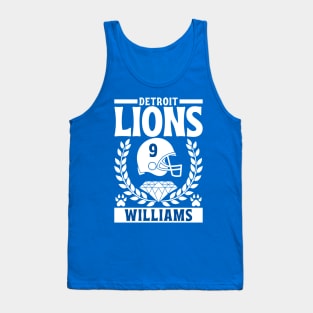 Detroit Lions Williams 9 American Football Tank Top